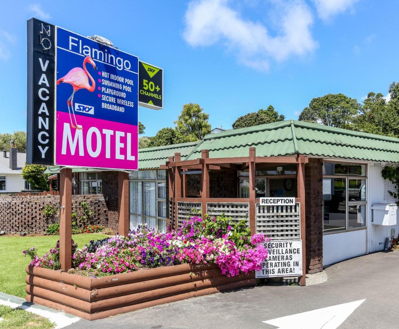Flamingo Motel New Plymouth Dış mekan fotoğraf